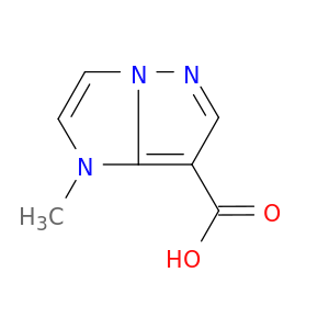 1-甲基-1H-咪唑并[1,2-b]吡唑-7-羧酸