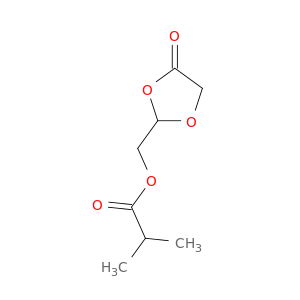 Propanoic acid, 2-methyl-, (4-oxo-1,3-dioxolan-2-yl)methyl ester