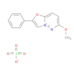 Oxazolo[3,2-b]pyridazin-4-ium, 6-methoxy-2-phenyl-, perchlorate