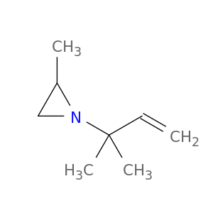 AZIRIDINE, 1-(1,1-DIMETHYL-2-PROPENYL)-2-METHYL-