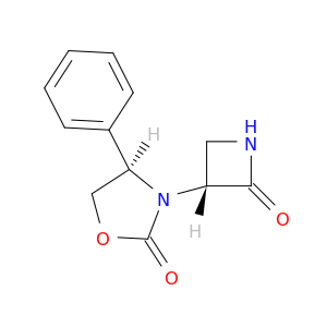 2-Oxazolidinone, 3-[(3R)-2-oxo-3-azetidinyl]-4-phenyl-, (4R)-