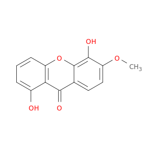 9H-Xanthen-9-one, 1,5-dihydroxy-6-methoxy-