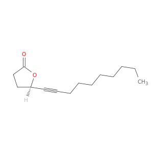 2(3H)-Furanone, 5-(1-decynyl)dihydro-, (R)-