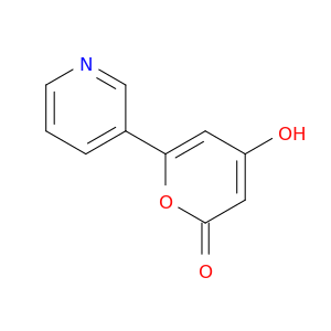 2H-Pyran-2-one, 4-hydroxy-6-(3-pyridinyl)-