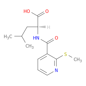 L-Leucine,N-[[2-(methylthio)-3-pyridinyl]carbonyl]-