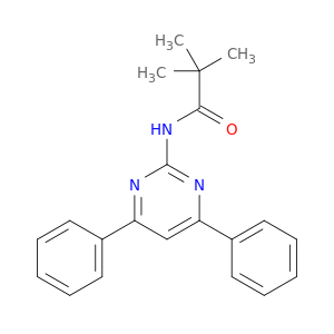 Propanamide, N-(4,6-diphenyl-2-pyrimidinyl)-2,2-dimethyl-