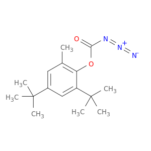 Carbonazidic acid, 2,4-bis(1,1-dimethylethyl)-6-methylphenyl ester