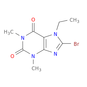 1H-Purine-2,6-dione,8-bromo-7-ethyl-3,7-dihydro-1,3-dimethyl-