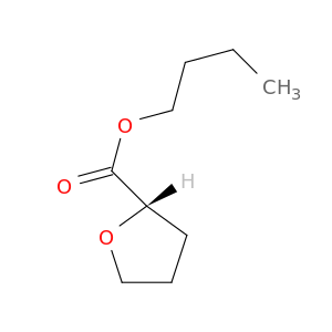 2-Furancarboxylic acid,tetrahydro-, butyl ester, (2S)-