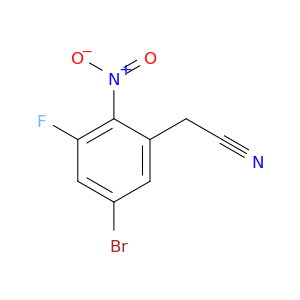 2-(5-Bromo-3-fluoro-2-nitrophenyl)acetonitrile