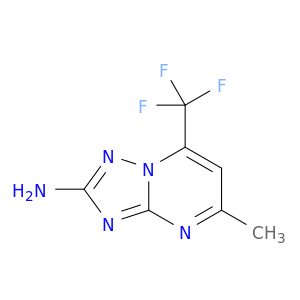 5-甲基-7-（三氟甲基）[1,2,4]三唑-[1,5-a]嘧啶-2-胺
