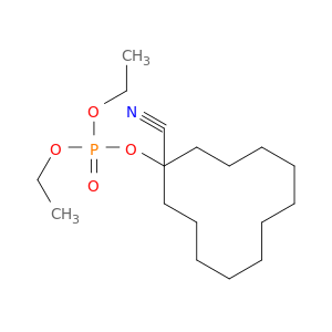 Phosphoric acid, 1-cyanocyclododecyl diethyl ester