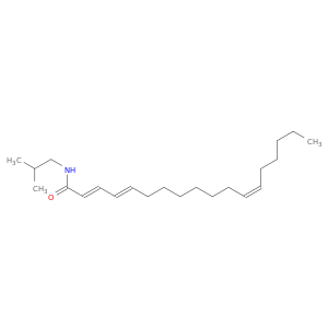 (2E,4E,12Z)-N-(2-甲基丙基)-2,4,12-十八烷基酰胺