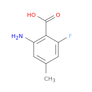 2-Amino-6-fluoro-4-methylbenzoic acid