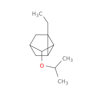 TRICYCLO[2.2.1.02,6]HEPTANE, 1-ETHYL-3-(1-METHYLETHOXY)-