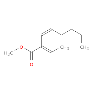 3-Octenoic acid, 2-ethylidene-, methyl ester, (Z,E)-