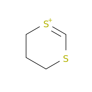 4H-1,3-Dithiin-1-ium, 5,6-dihydro-