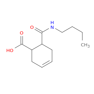 6-[(BUTYLAMINO)CARBONYL]-3-CYCLOHEXENE-1-CARBOXYLIC ACID