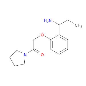 2-[2-(1-Aminopropyl)phenoxy]-1-(pyrrolidin-1-yl)ethan-1-one