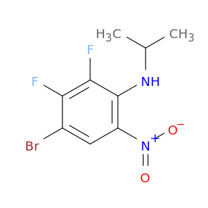 4-Bromo-2,3-difluoro-N-isopropyl-6-nitroaniline