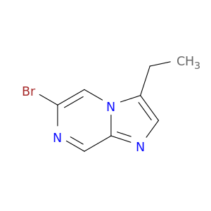 Imidazo[1,2-a]吡嗪,6-溴-3-乙基-