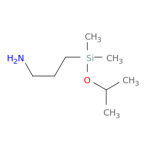 1-Propanamine, 3-[dimethyl(1-methylethoxy)silyl]-