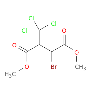 dimethyl 2-bromo-3-(trichloromethyl)butanedioate