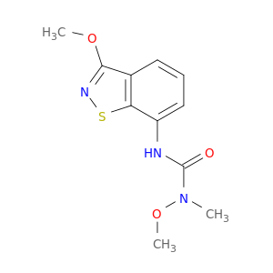 Urea,N-methoxy-N'-(3-methoxy-1,2-benzisothiazol-7-yl)-N-methyl-