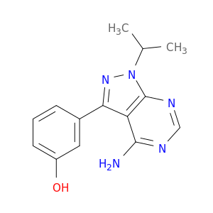 3-[4-氨基-1-(1-甲基乙基)-1H-吡唑并[3,4-d]嘧啶-3-基]苯酚