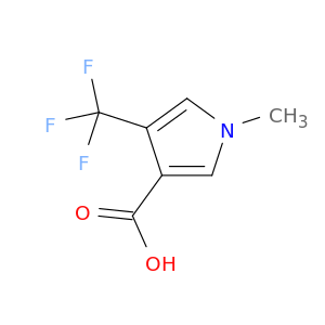 1-Methyl-4-(trifluoromethyl)-1H-pyrrole-3-carboxylic acid