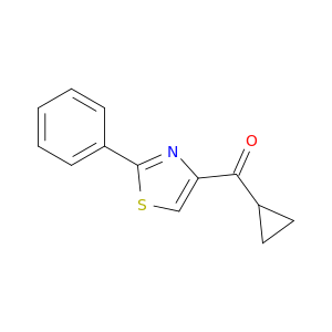 Cyclopropyl(2-phenylthiazol-4-yl)methanone