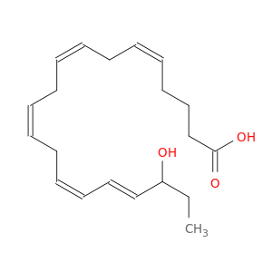 5,8,11,14,16-Eicosapentaenoicacid, 18-hydroxy-, (5Z,8Z,11Z,14Z,16E)-