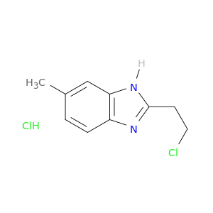 2-(2-Chloroethyl)-6-methyl-1H-benzo[d]imidazole hydrochloride