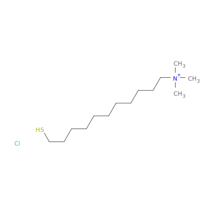 1-Undecanaminium, 11-mercapto-N,N,N-trimethyl-, chloride