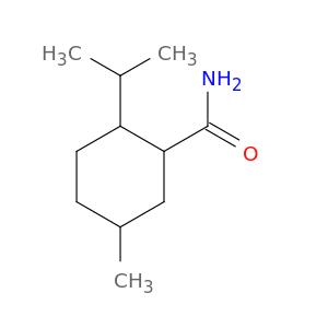 Cyclohexanecarboxamide, 5-methyl-2-(1-methylethyl)-