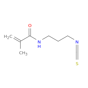 2-Propenamide, N-(3-isothiocyanatopropyl)-2-methyl-