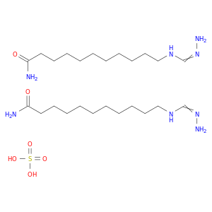 Undecanamide, 11-[(aminoiminomethyl)amino]-, sulfate (2:1)
