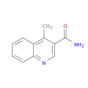 3-Quinolinecarboxamide, 4-methyl-