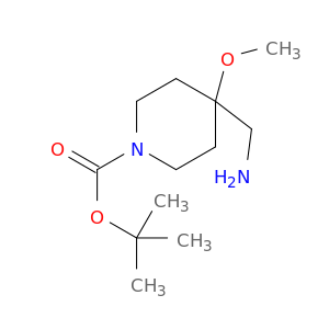 4-(氨基甲基)-4-甲氧基哌啶-1-甲酸叔丁酯