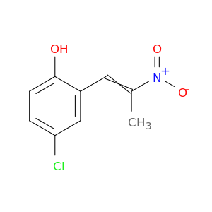 Phenol, 4-chloro-2-(2-nitro-1-propenyl)-