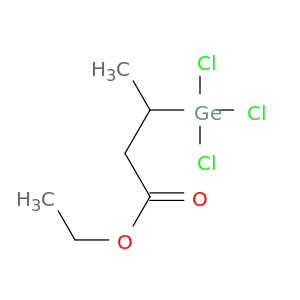 Butanoic acid, 3-(trichlorogermyl)-, ethyl ester