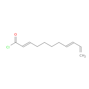 2,8,10-Undecatrienoyl chloride, (E,E)-