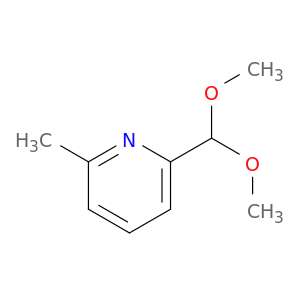 Pyridine, 2-(dimethoxymethyl)-6-methyl-