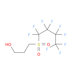 1-Propanol, 3-[(nonafluorobutyl)sulfonyl]-