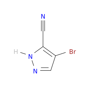 4-BROMO-1H-PYRAZOLE-5-CARBONITRILE