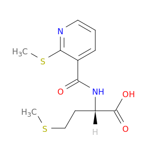 L-Methionine,N-[[2-(methylthio)-3-pyridinyl]carbonyl]-