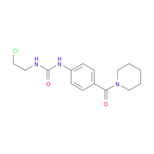 1-(2-chloroethyl)-3-[4-(piperidin-1-ylcarbonyl)phenyl]urea
