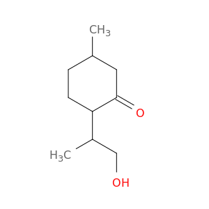 Cyclohexanone, 2-(2-hydroxy-1-methylethyl)-5-methyl-