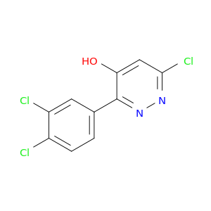 4-Pyridazinol, 6-chloro-3-(3,4-dichlorophenyl)-