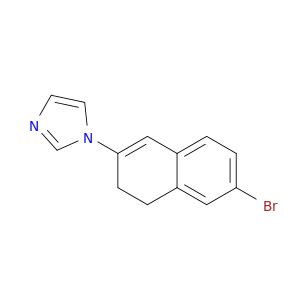 1H-Imidazole, 1-(6-bromo-3,4-dihydro-2-naphthalenyl)-